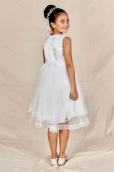 Isabella Flower Girl Dress in White Perth Australia