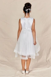 Isabella Flower Girl Dress in White Perth Australia