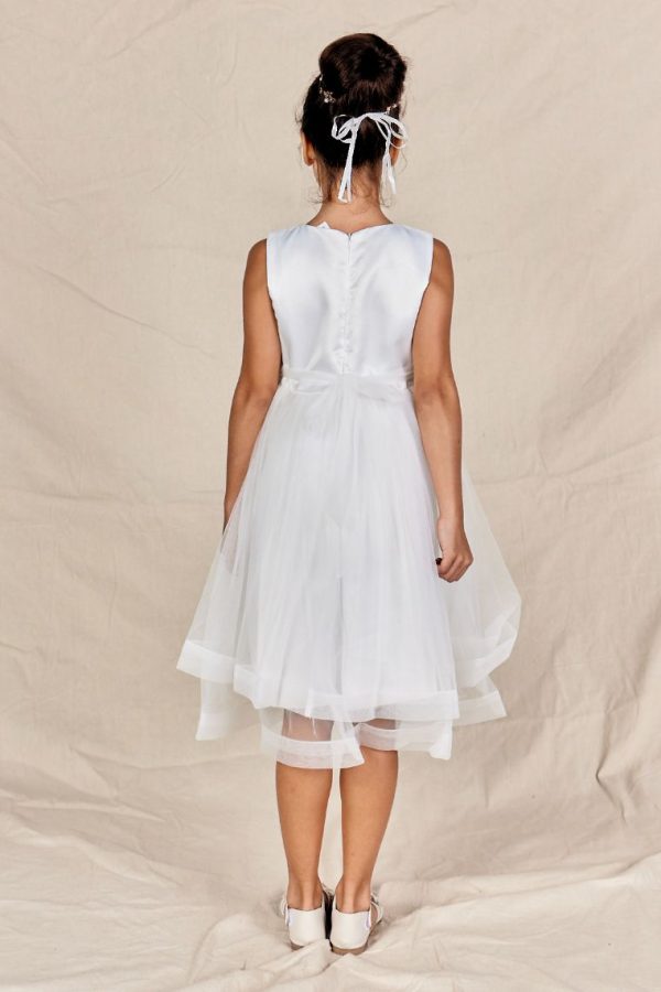 Isabella Flower Girl Dress in Whiteback Isabella Flower Girl Dress in White Perth Australia