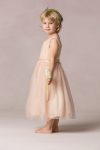 Rosalie Blush Sequin Flower Girl Dress