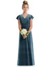 Eden Junior Bridesmaid Dress in Dutch Blue