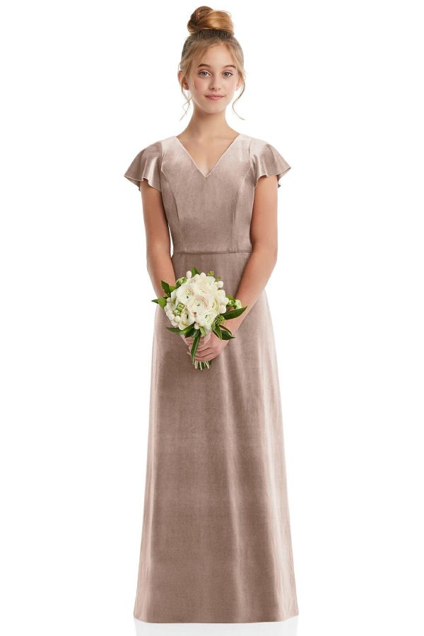 Eden Junior Bridesmaid Dress in Topaz