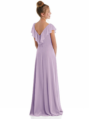 Alexandra Junior Bridesmaid Dress in Pale Purple