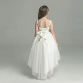Alice Flower Girl Dress Australia White and Gold