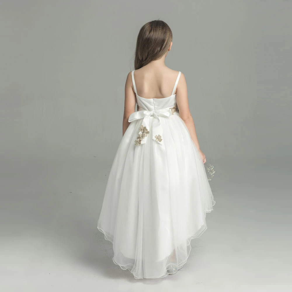 AliceFlowerGirlDress4 Alice Flower Girl Dress Australia White and Gold