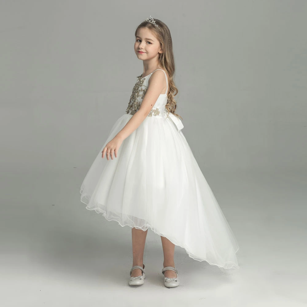 AliceFlowerGirlDress5 Alice Flower Girl Dress Australia White and Gold
