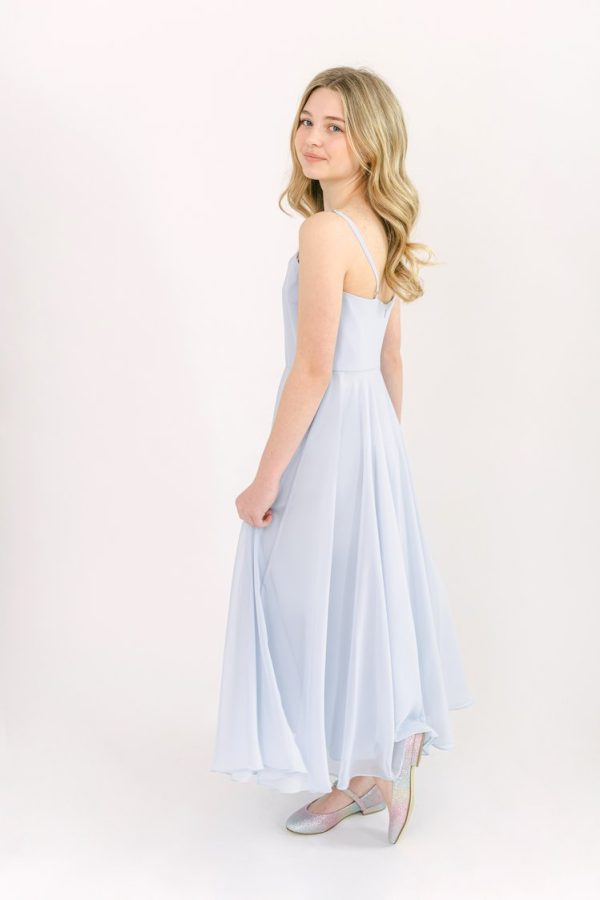 Edie Junior Bridesmaid Dress in Powder Blue Edie Junior Bridesmaid Dress in Powder Blue