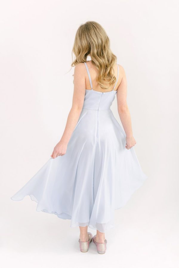 Edie Junior Bridesmaid Dress in Powder Blue Edie Junior Bridesmaid Dress in Powder Blue