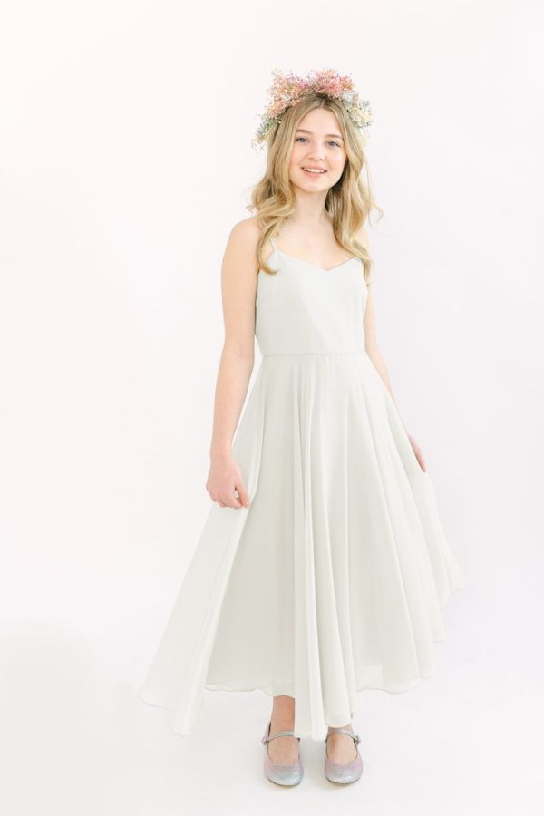Edie Junior Bridesmaid Dress in Ivory Edie Junior Bridesmaid Dress in Ivory
