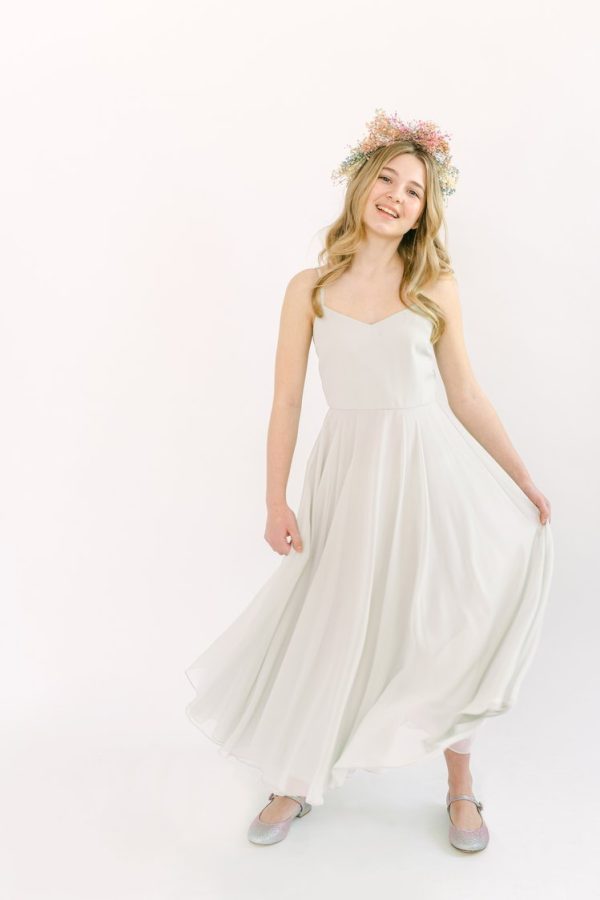 Edie Junior Bridesmaid Dress in Ivory Edie Junior Bridesmaid Dress in Ivory