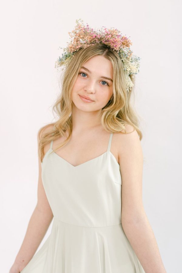 Edie Junior Bridesmaid Dress in Ivory Edie Junior Bridesmaid Dress in Ivory