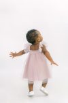 Ella Tulle Flower Girl Dress in Smoked Orchid